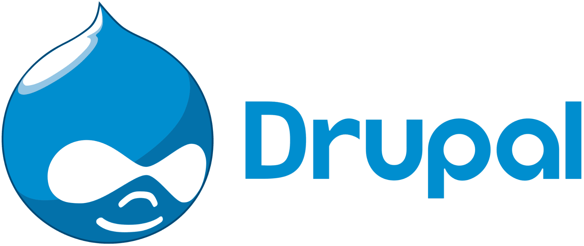 Логотип Drupal.