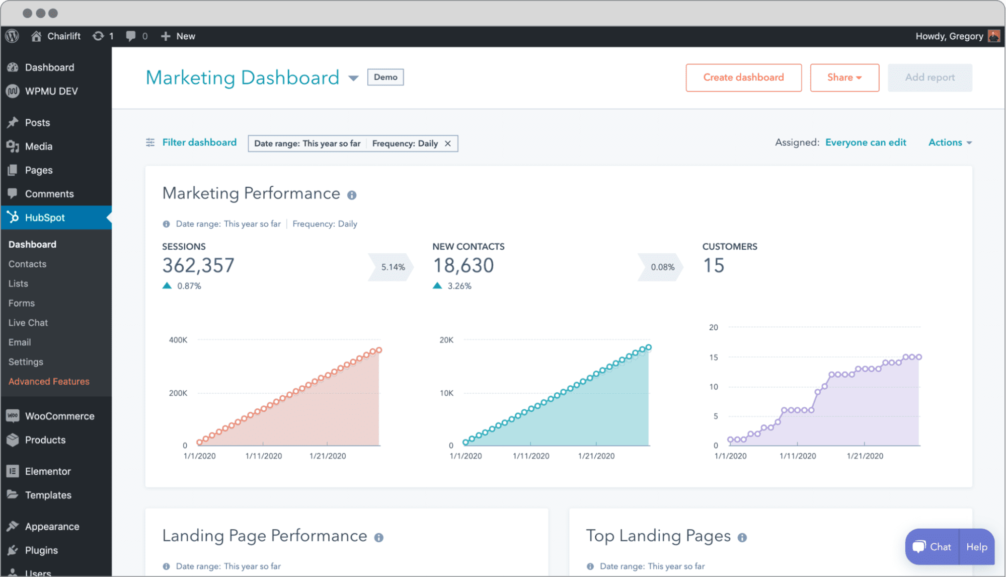 HubSpot — налаживайте отношения с клиентами.